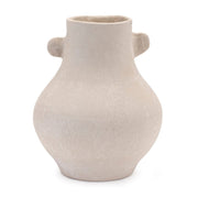 10" Beige Recycled Paper Round Urn