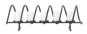10" Black Metal Centerpiece Candelabra Candle Holder
