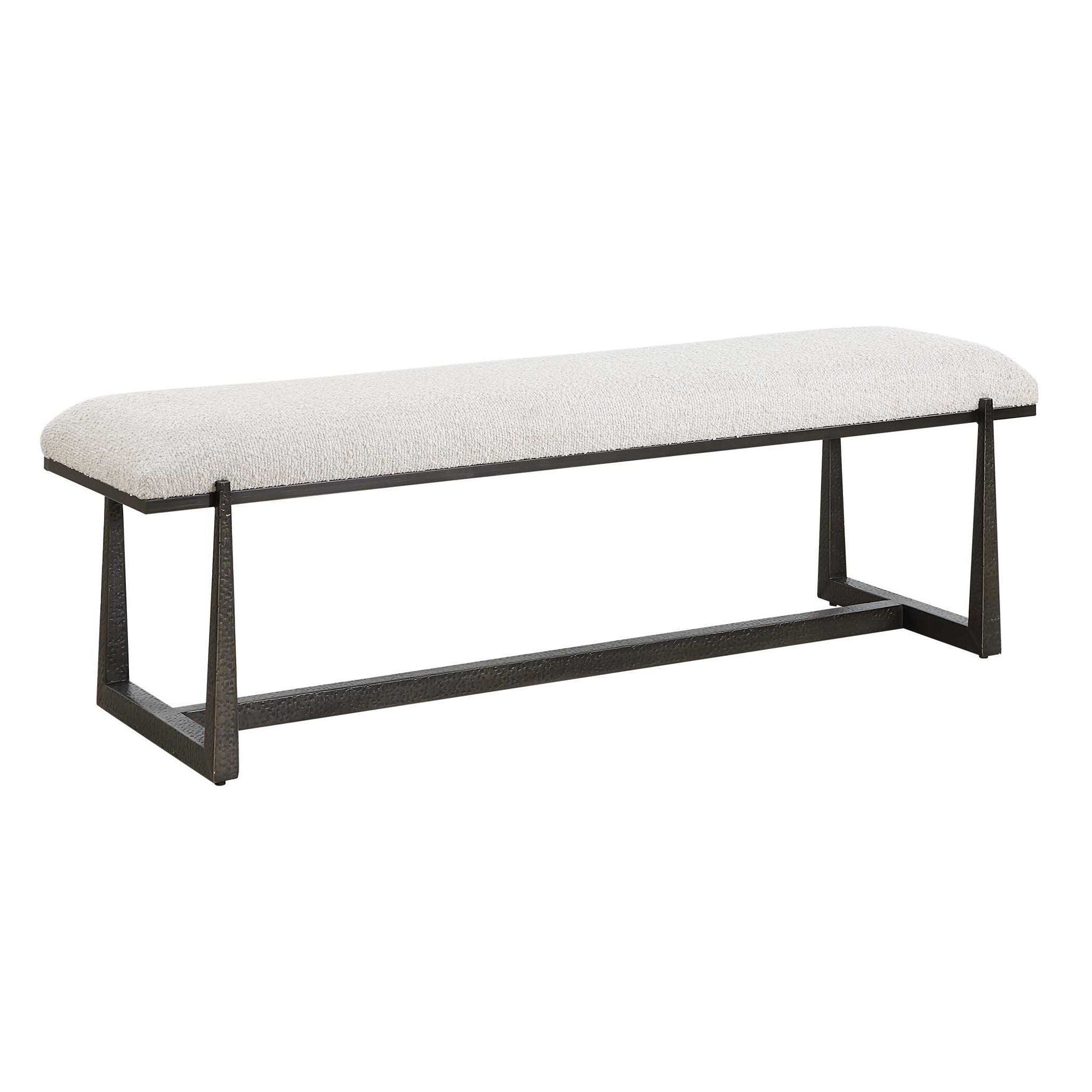 Midas - Long Bench - Black / White