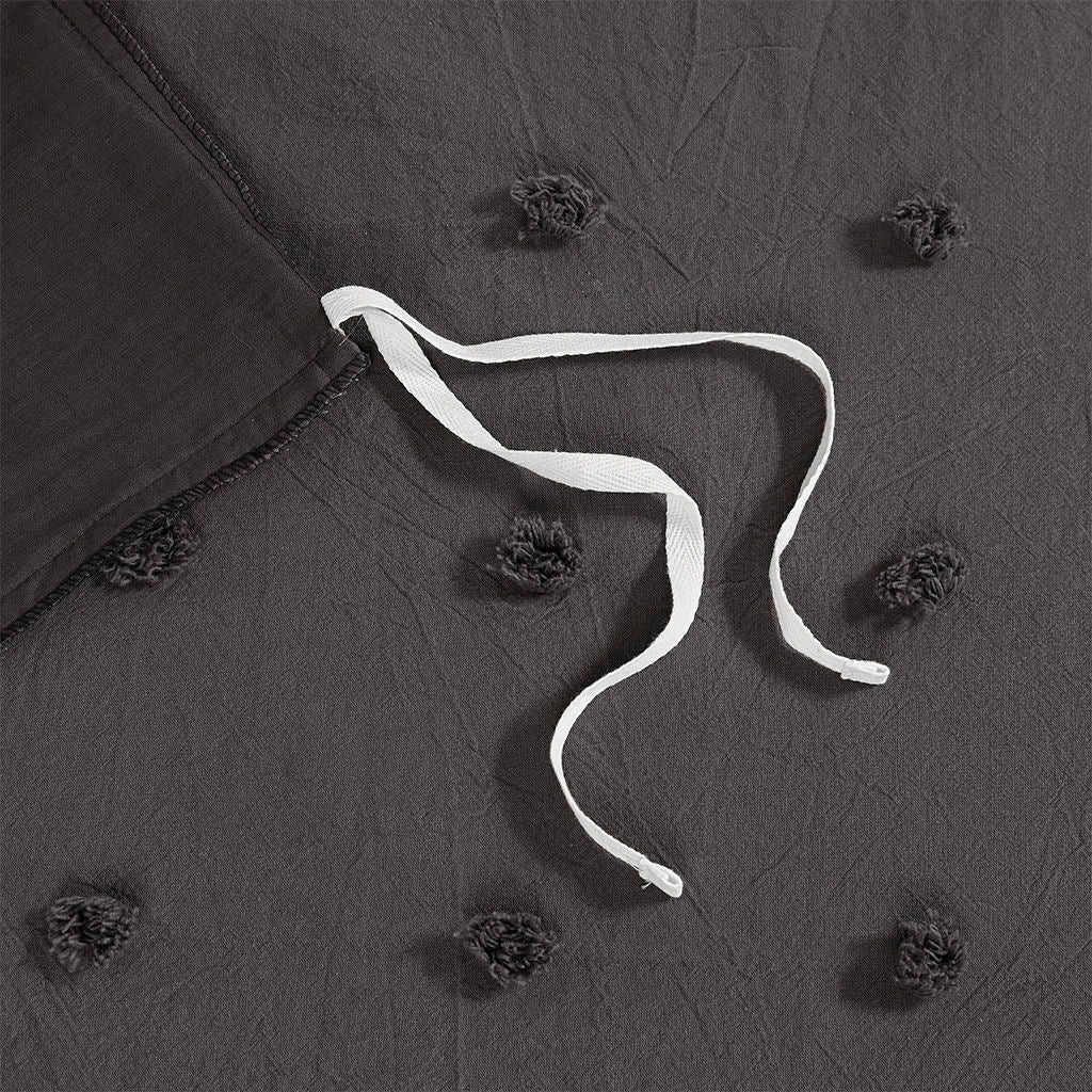 Brooklyn - Duvet Cover Set - Charcoal