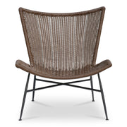 Paige - Accent Chair - Dark Brown
