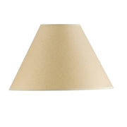 Light Brown Paper Plain Empire Lamp Shade
