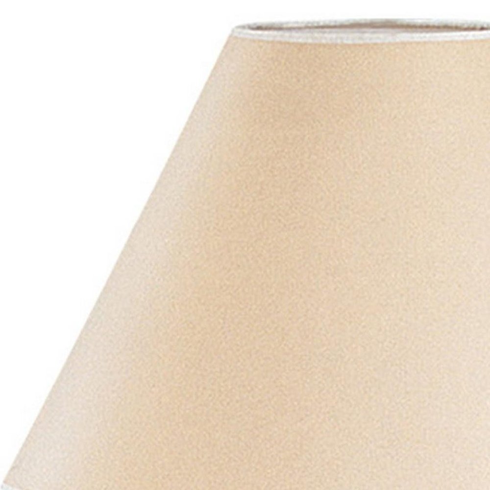 Light Brown Kraft Paper Plain Empire Lamp Shade