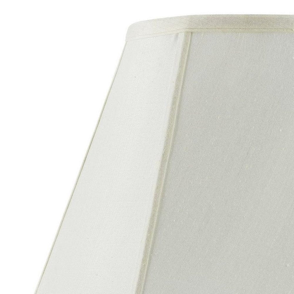 Eggshell Linen Piped Empire Lamp Shade