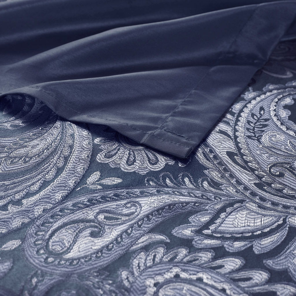 Aubrey - Shower Curtain - Navy