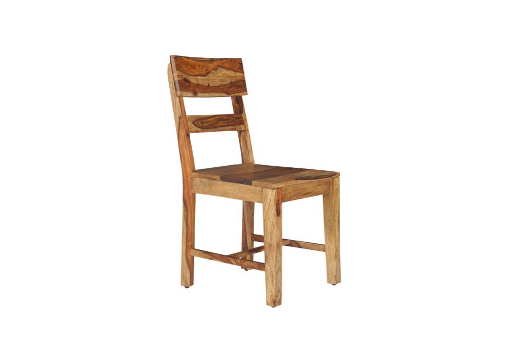 Nine Piece Brown Solid Wood Dining Set with Eight Chairs and One Bench