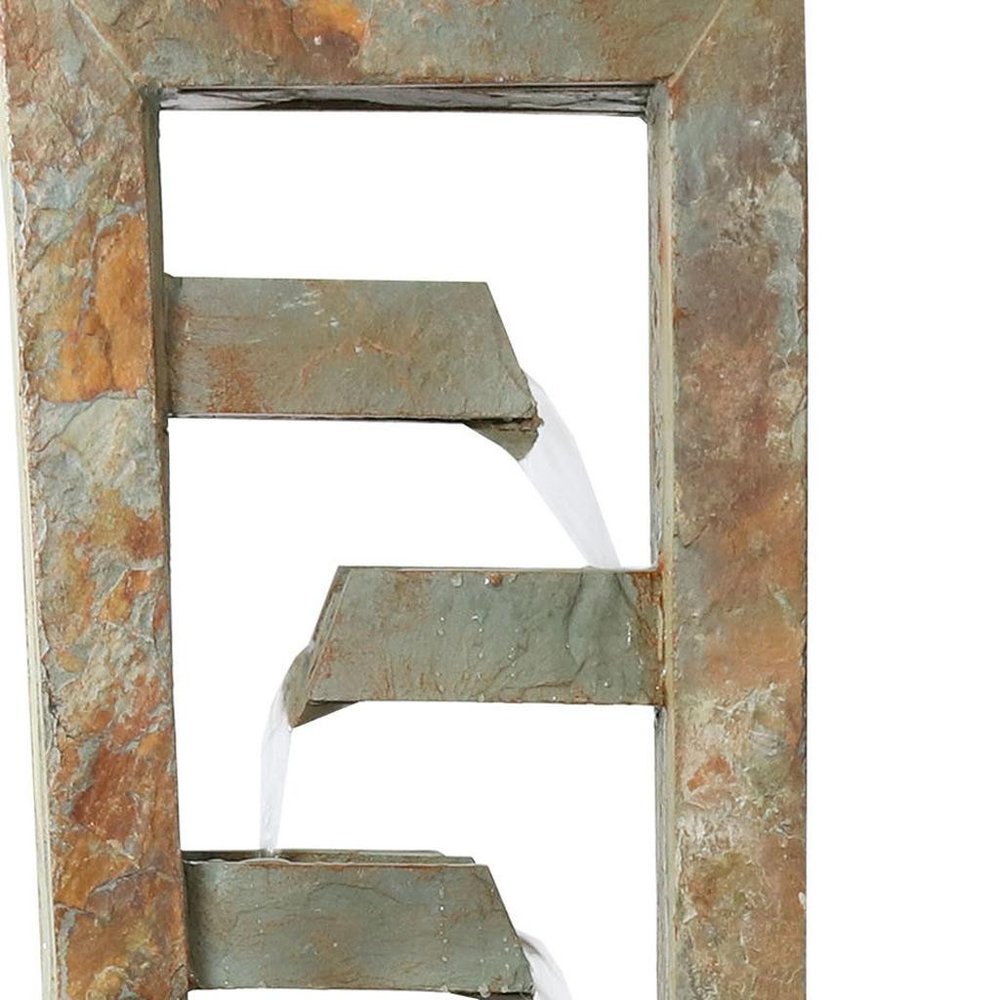 49" Gray Stone Garden Hanging Wall or Door Decor