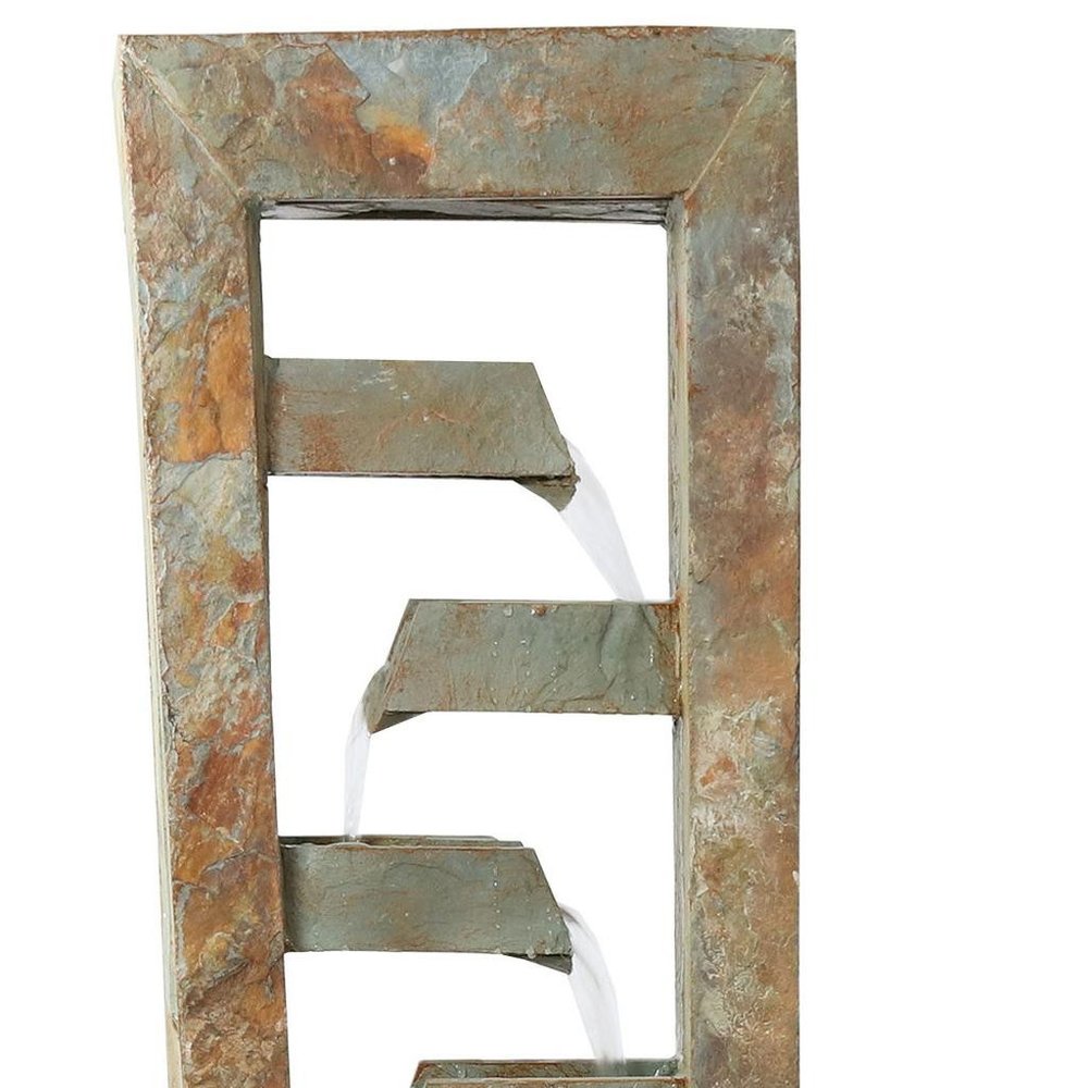49" Gray Stone Garden Hanging Wall or Door Decor