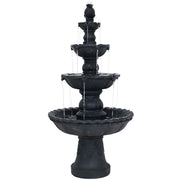 52" Black Heavy Duty Plastic Garden Hanging Wall or Door Decor