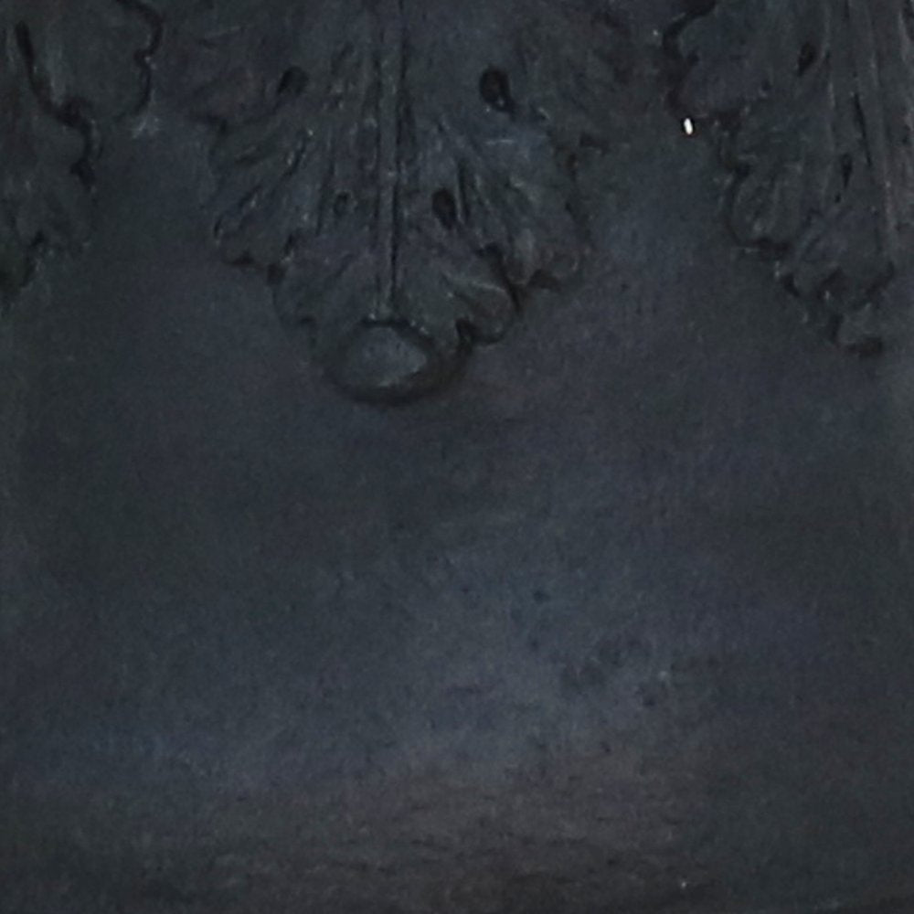 52" Black Polyresin Garden Art