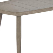 43" Brown Aluminum Outdoor Coffee Table