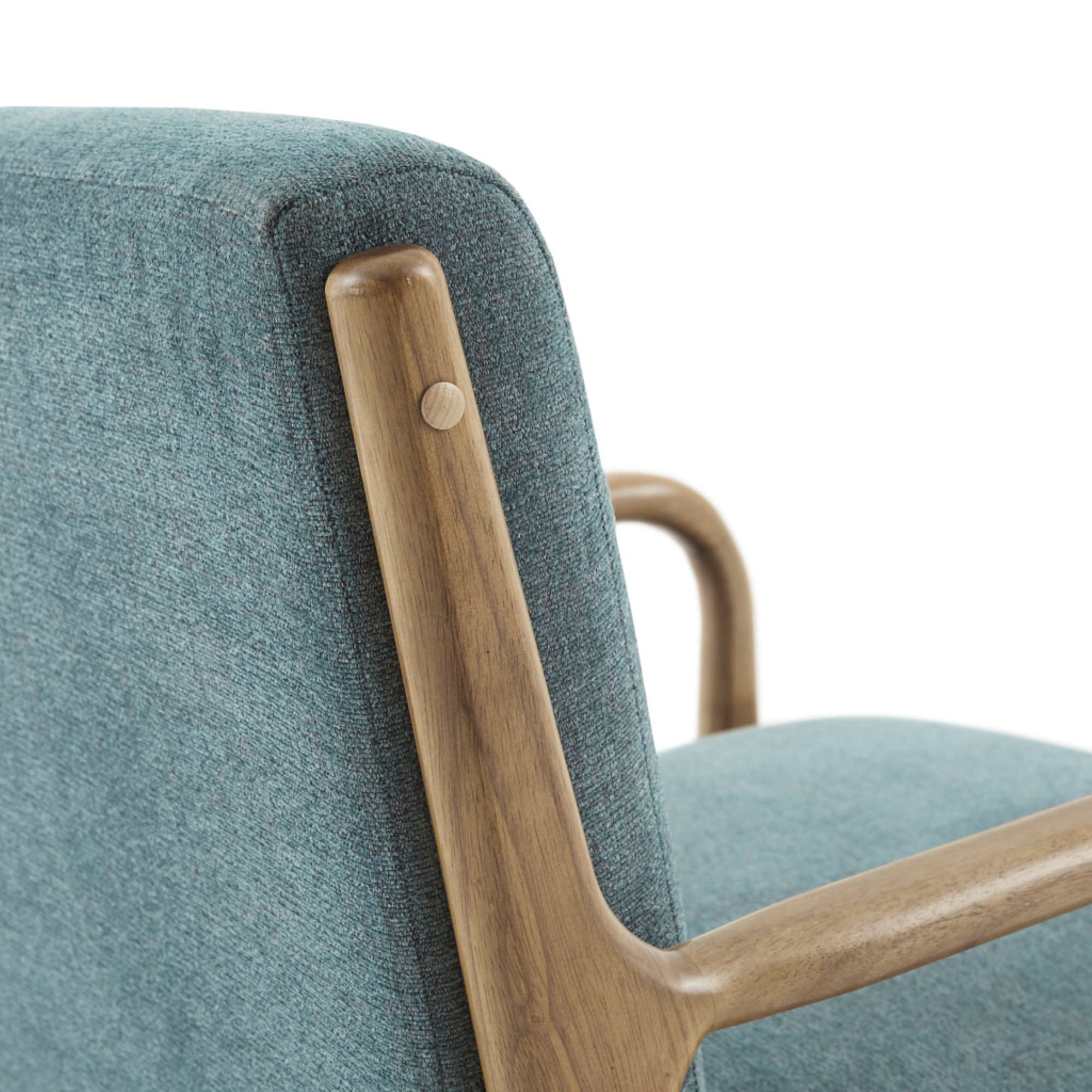 Novak - Lounge Chair - Teal