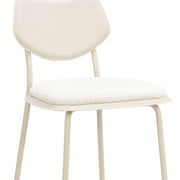 Set of Four 30" Light Gray Fabric Faux Leather and Steel Bar Height Bar Chairs