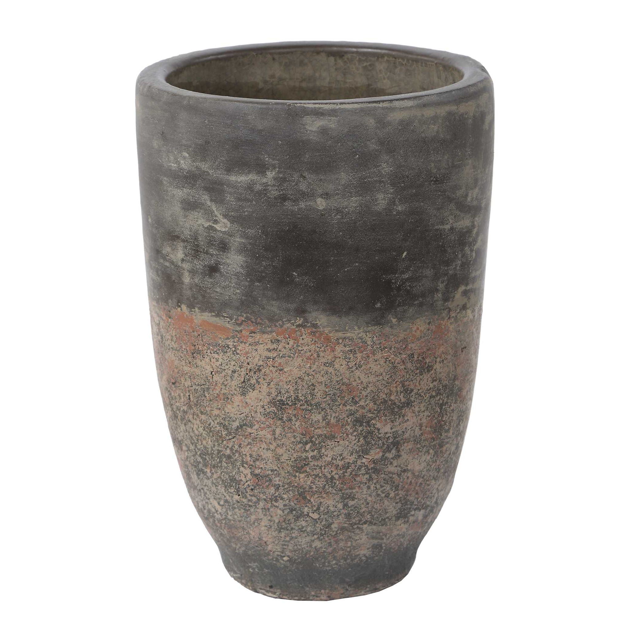 Emberwash - Planters (Set of 2) - Black / Brown