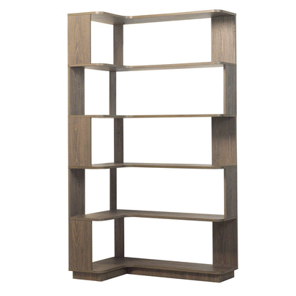 L-Shaped Design Corner Bookshelf