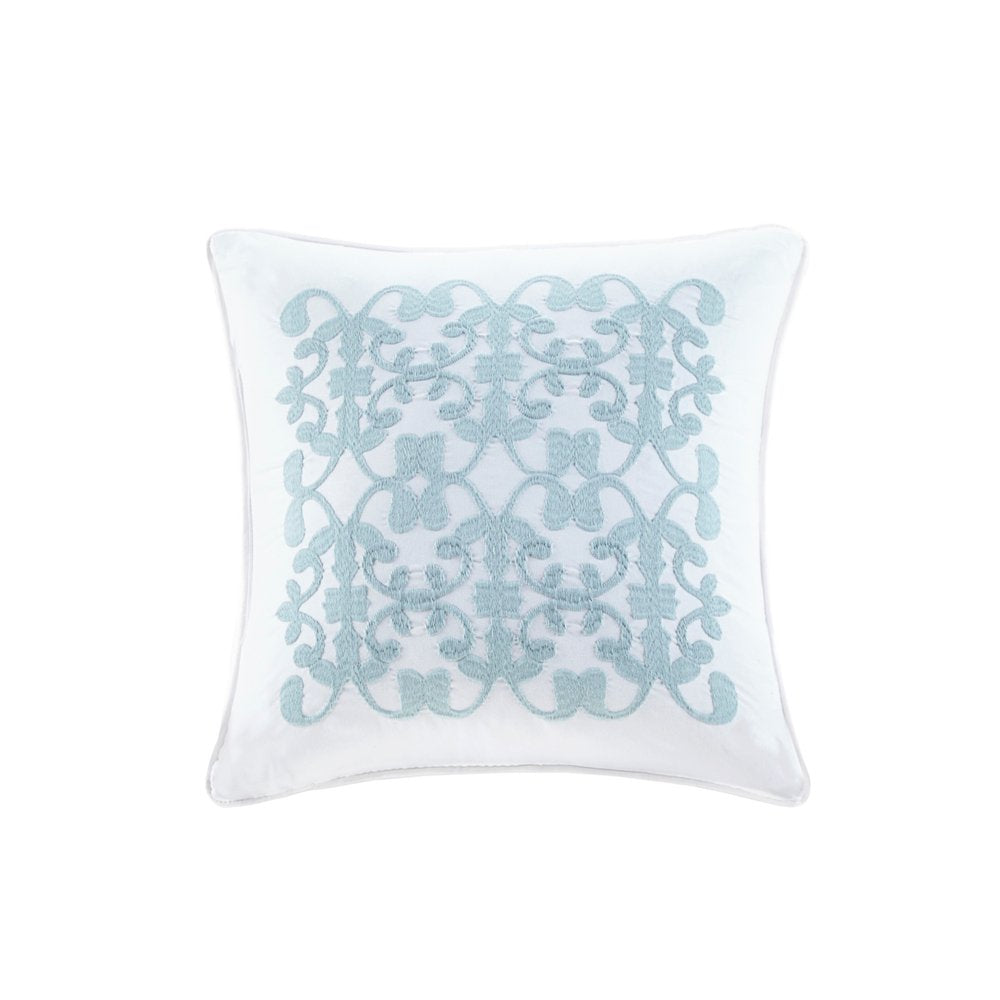72" X 2") White Polyester Decorative Comforter