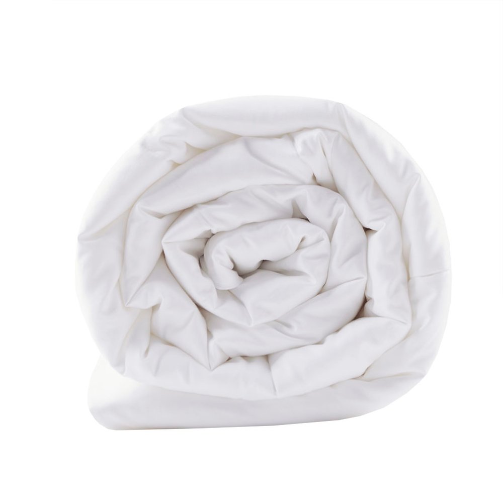 White Ring Stitch Sham And Comforter