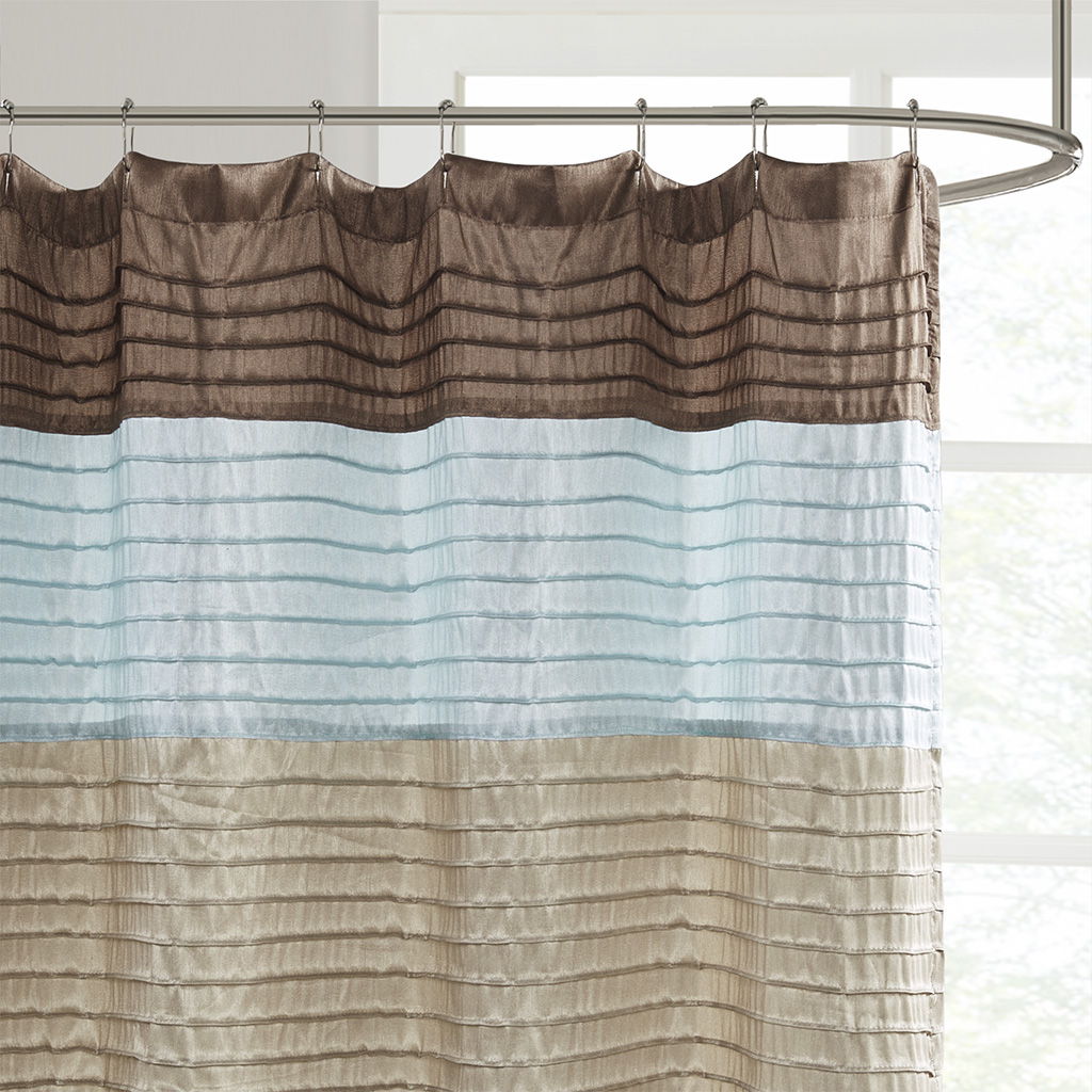 Amherst - Shower Curtain - Blue