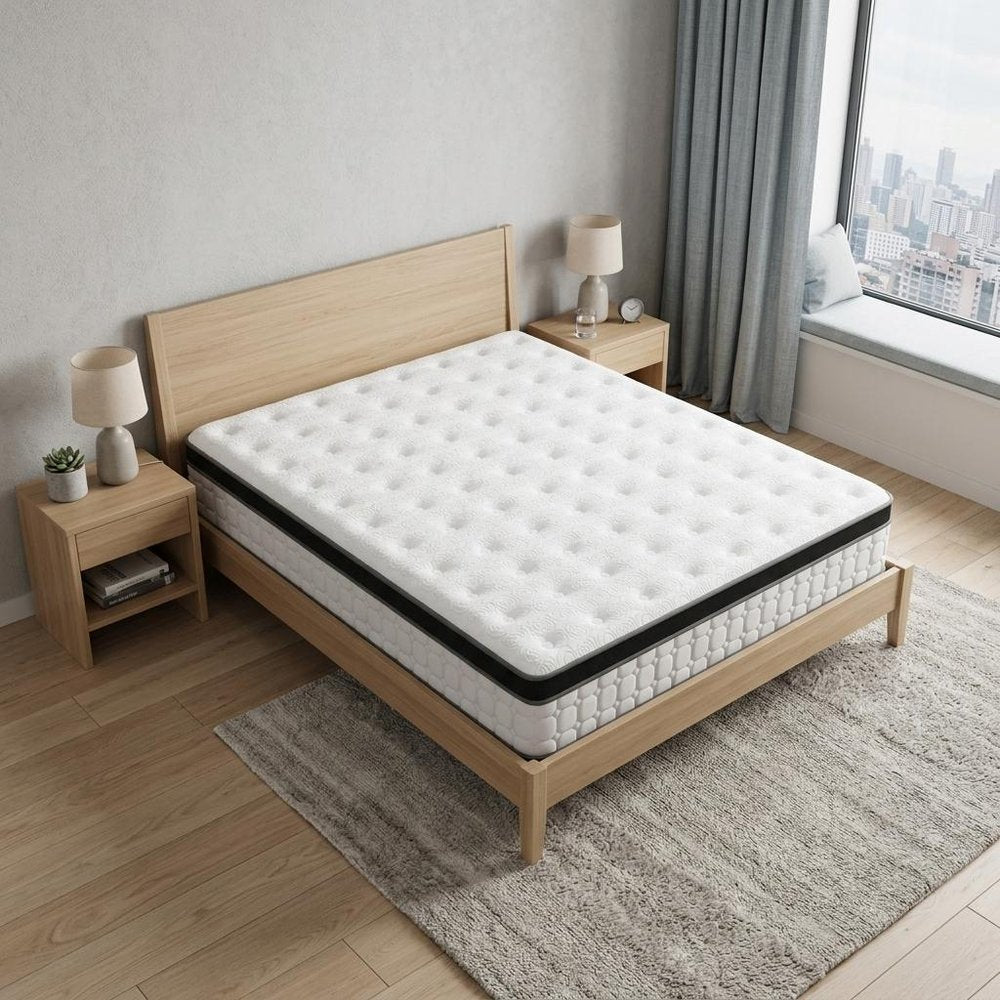 12" Full Double Gel Memory Foam Hybrid Mattress