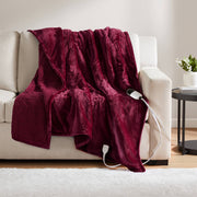 Heated Microlight to Berber - Throw - Red