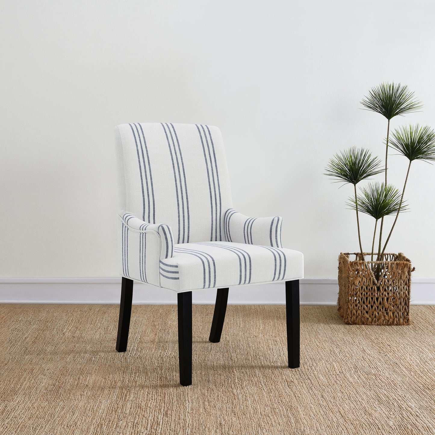 Draper - Upholstered Arm Chair - Beige