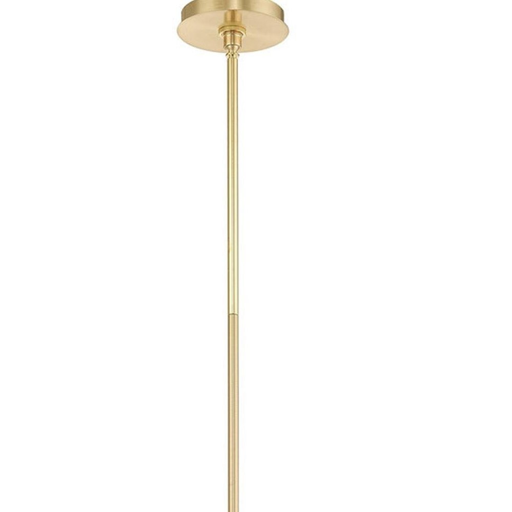 Six Light Dimmable Chandelier With Shades