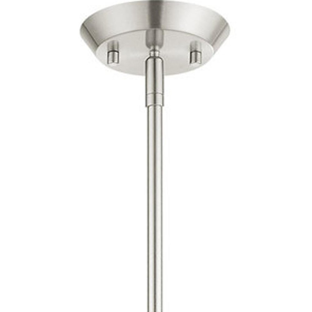 Three Light Dimmable Chandelier With Shades