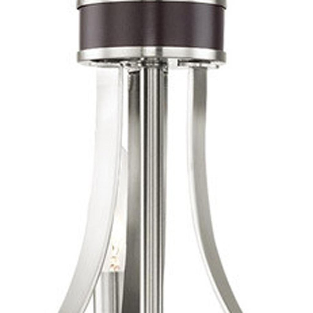 Three Light Dimmable Chandelier With Shades