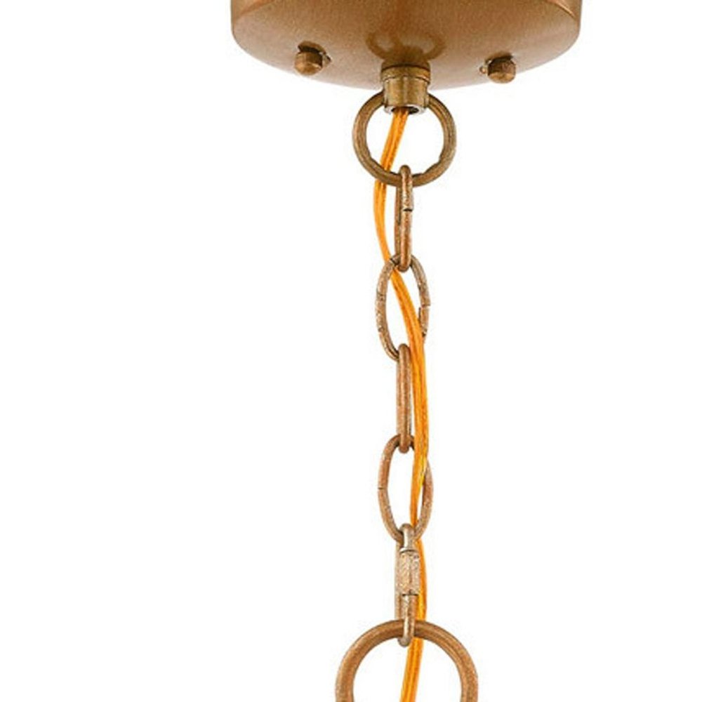 Three Light Dimmable Chandelier With Shades