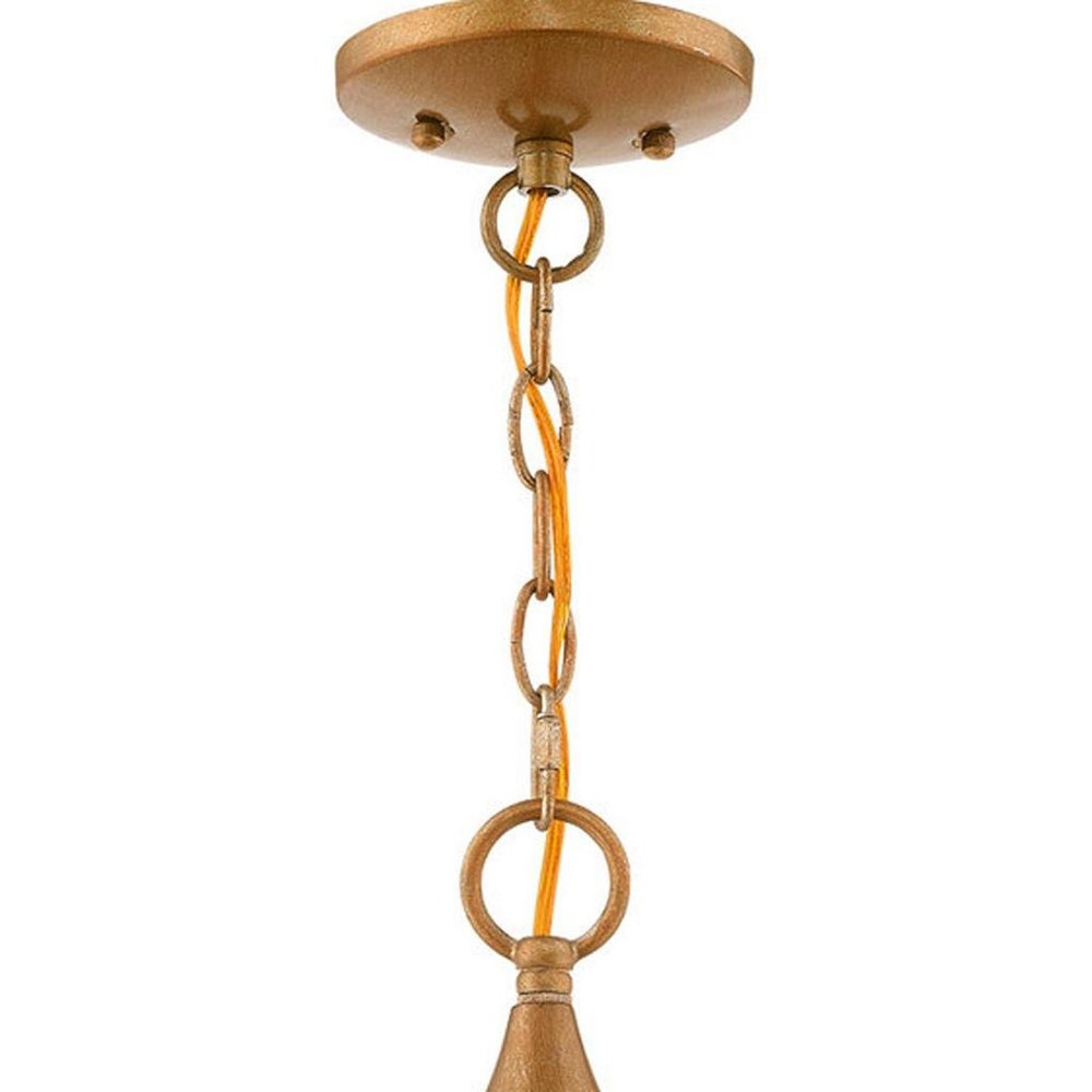 Three Light Dimmable Chandelier With Shades
