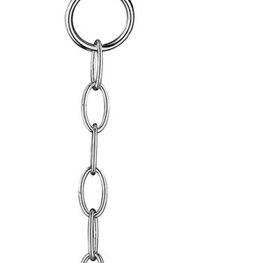 Silver Two Light Metal Dimmable Chandelier With Shades