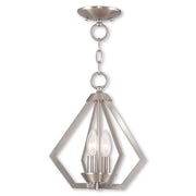 Two Light Dimmable Chandelier With Shades