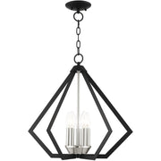Five Light Dimmable Chandelier With Shades