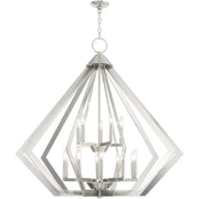 Multi Light Dimmable Chandelier With Shades