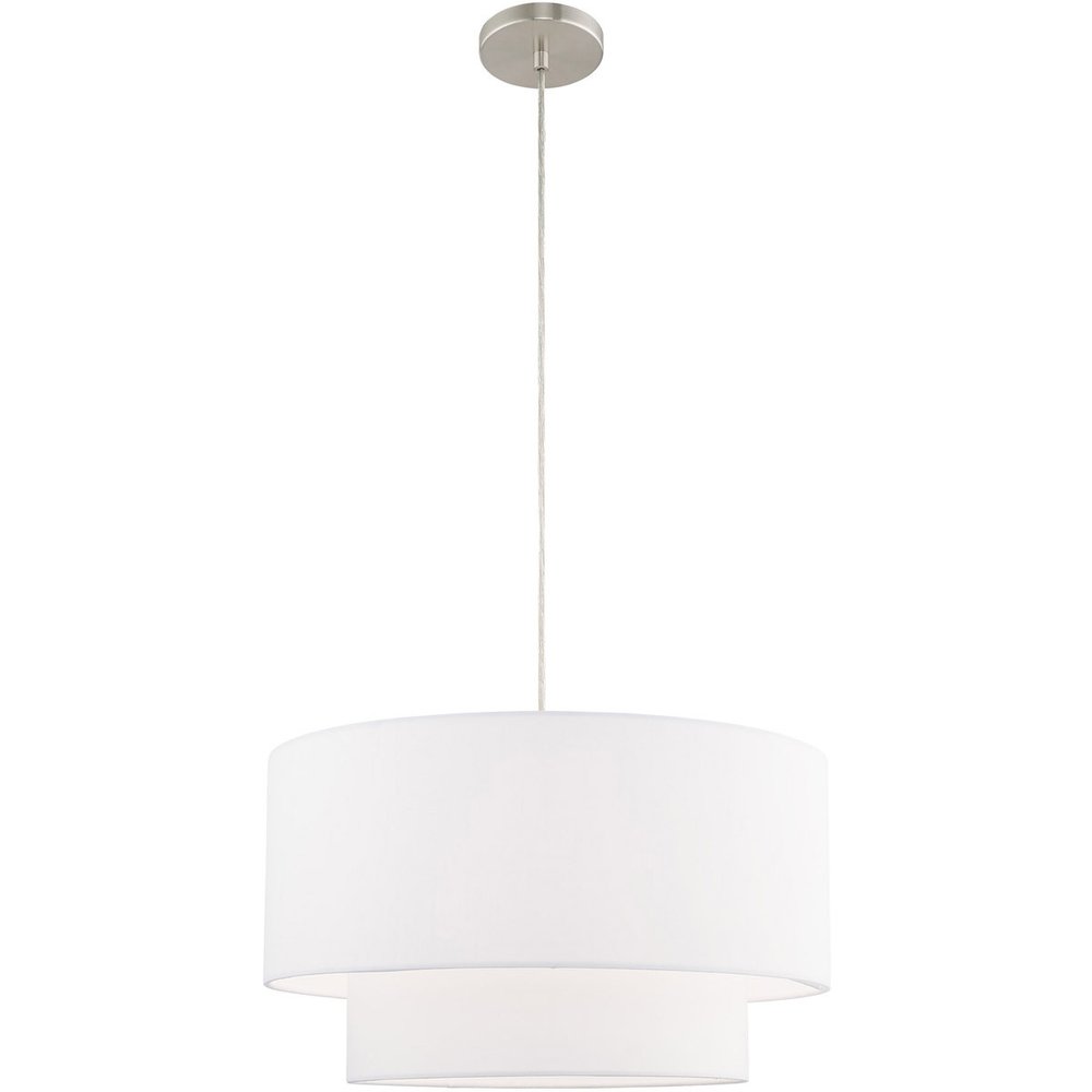 Dimmable Chandelier With Shades