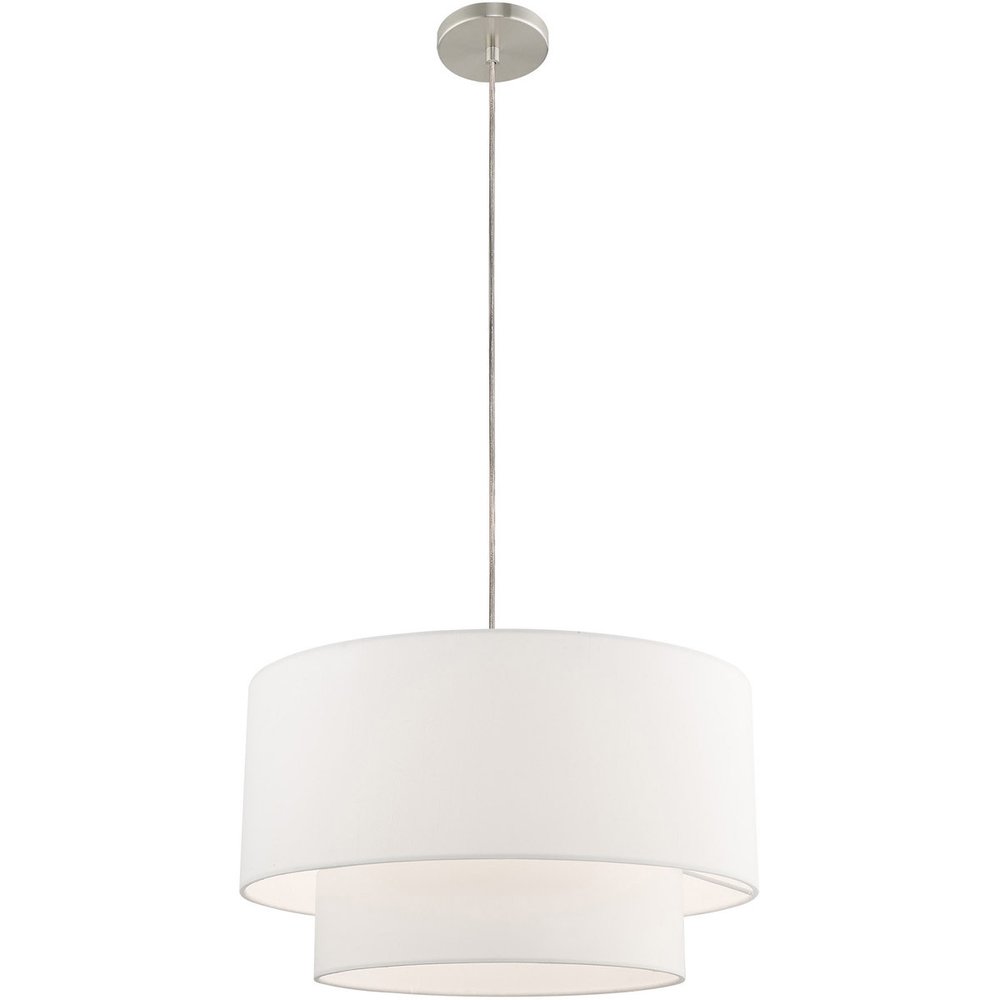 Dimmable Chandelier With Shades