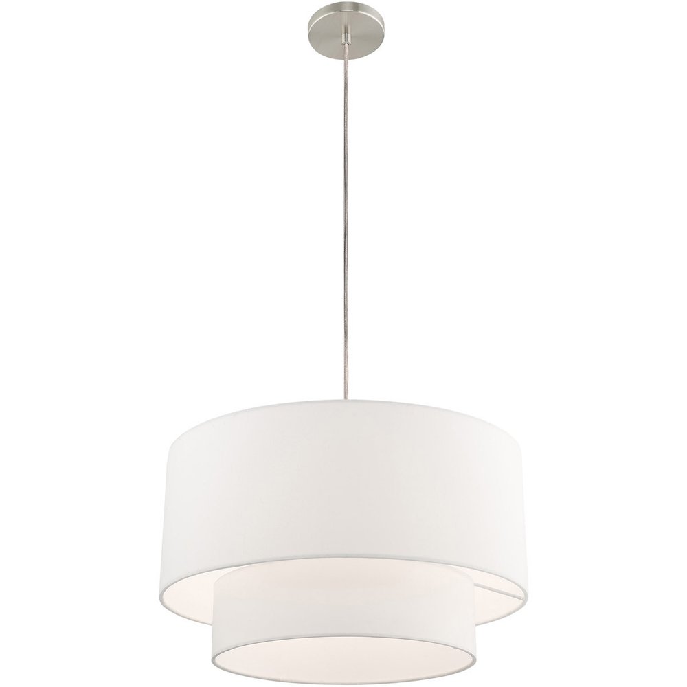 Dimmable Chandelier With Shades