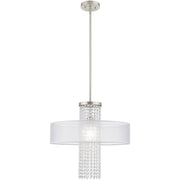 Dimmable Chandelier With Shades
