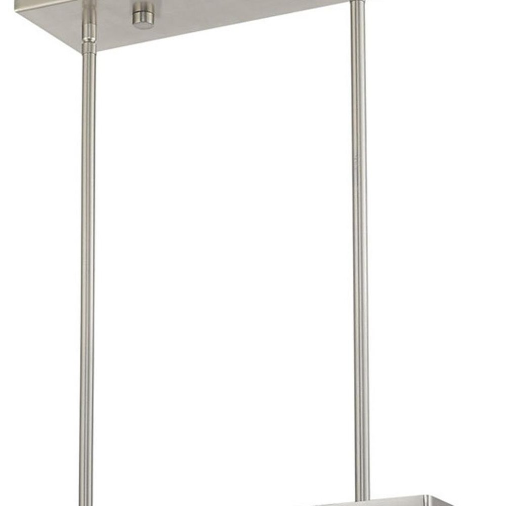 Three Light Dimmable Chandelier With Shades