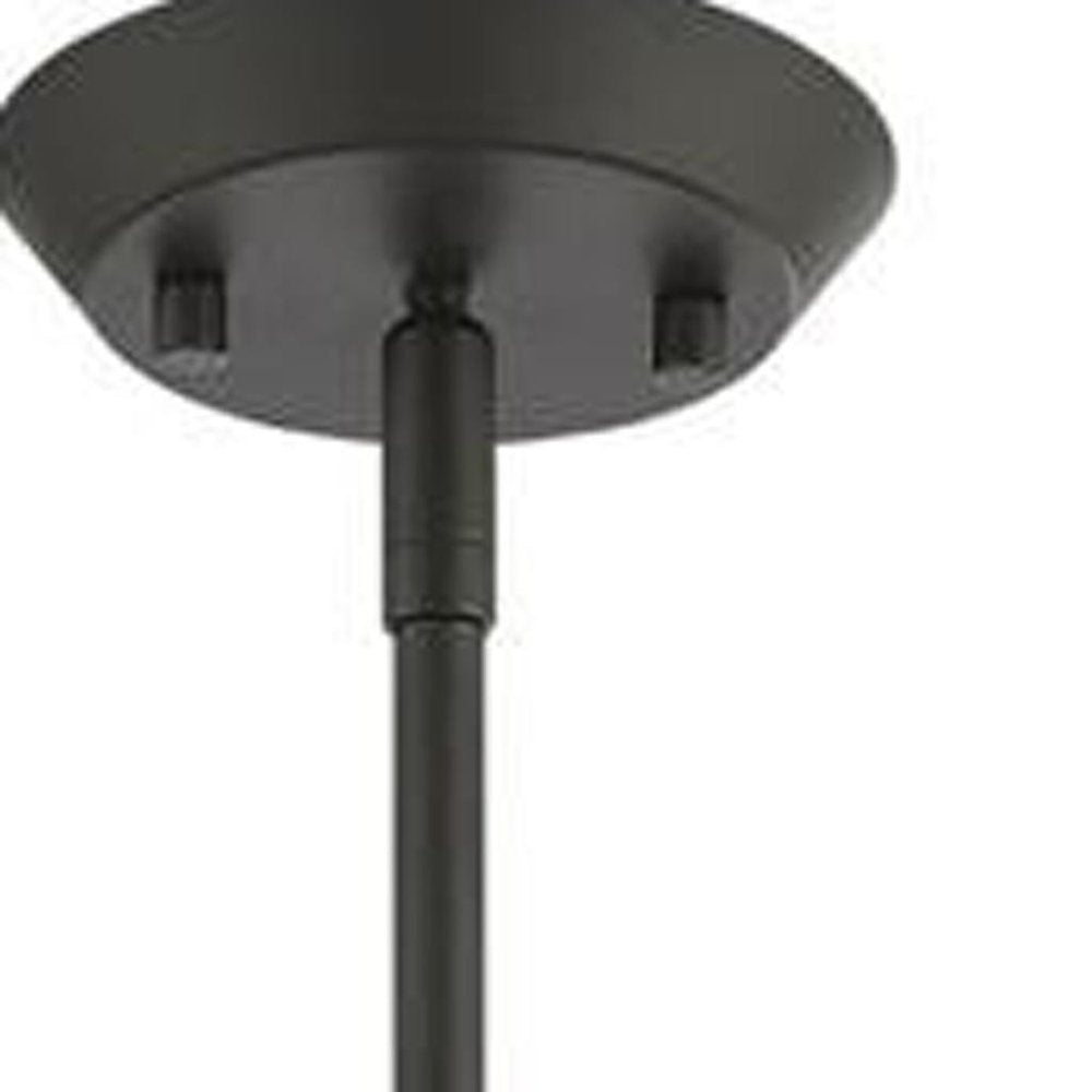Three Light Dimmable Chandelier With Shades