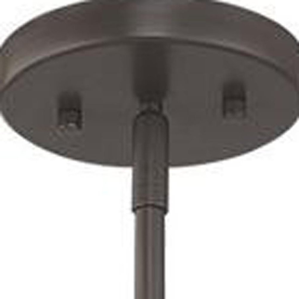 Four Light Dimmable Chandelier With Shades