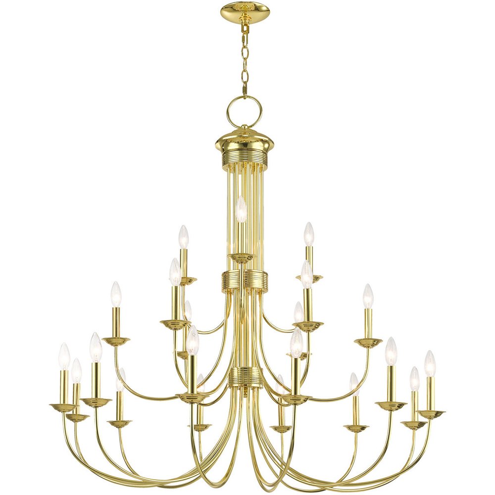 Multi Light Dimmable Chandelier With Shades