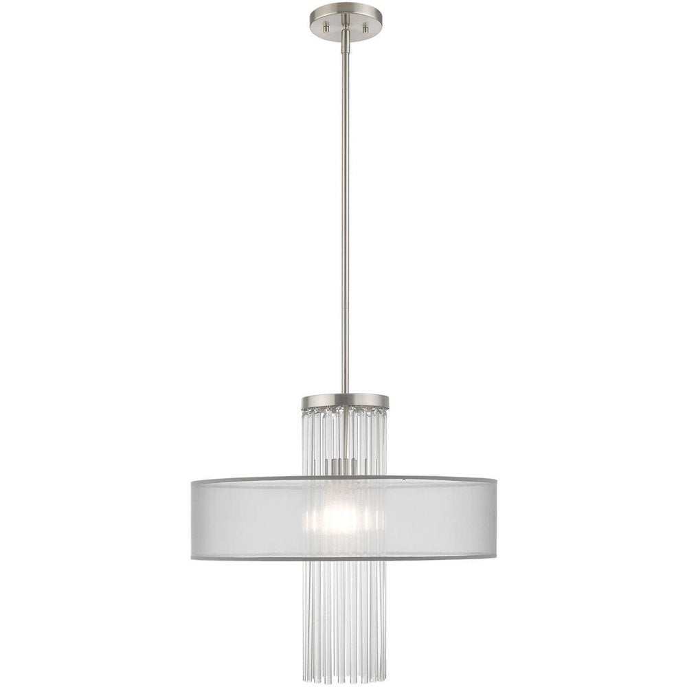 Dimmable Chandelier With Shades