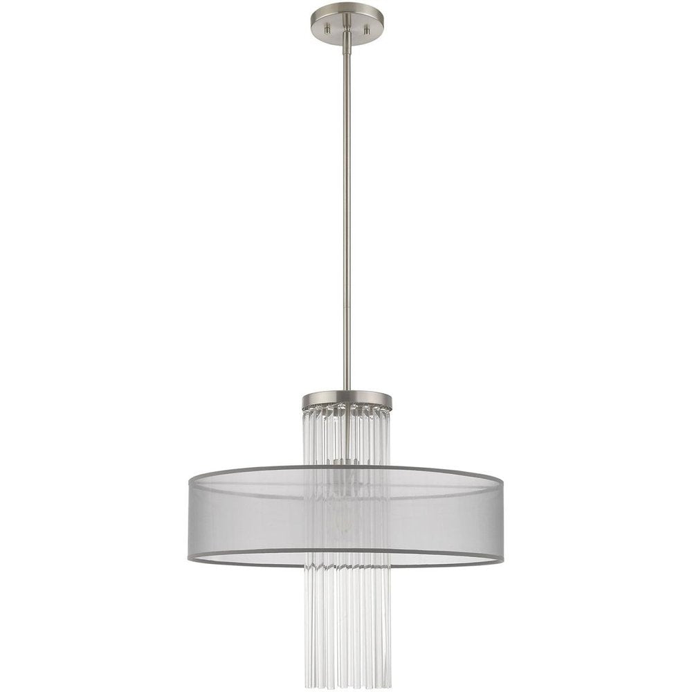 Dimmable Chandelier With Shades