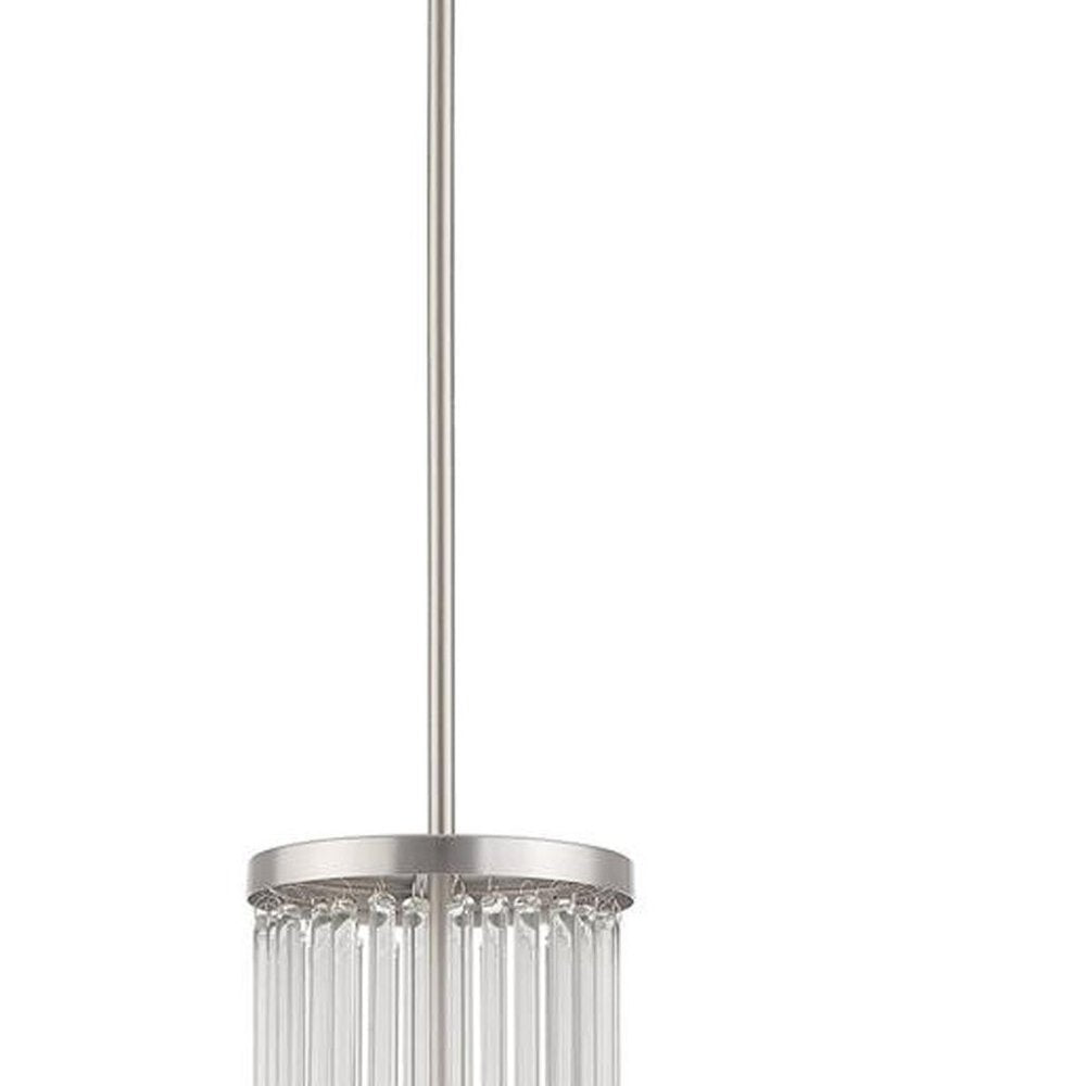 Four Light Dimmable Chandelier With Shades