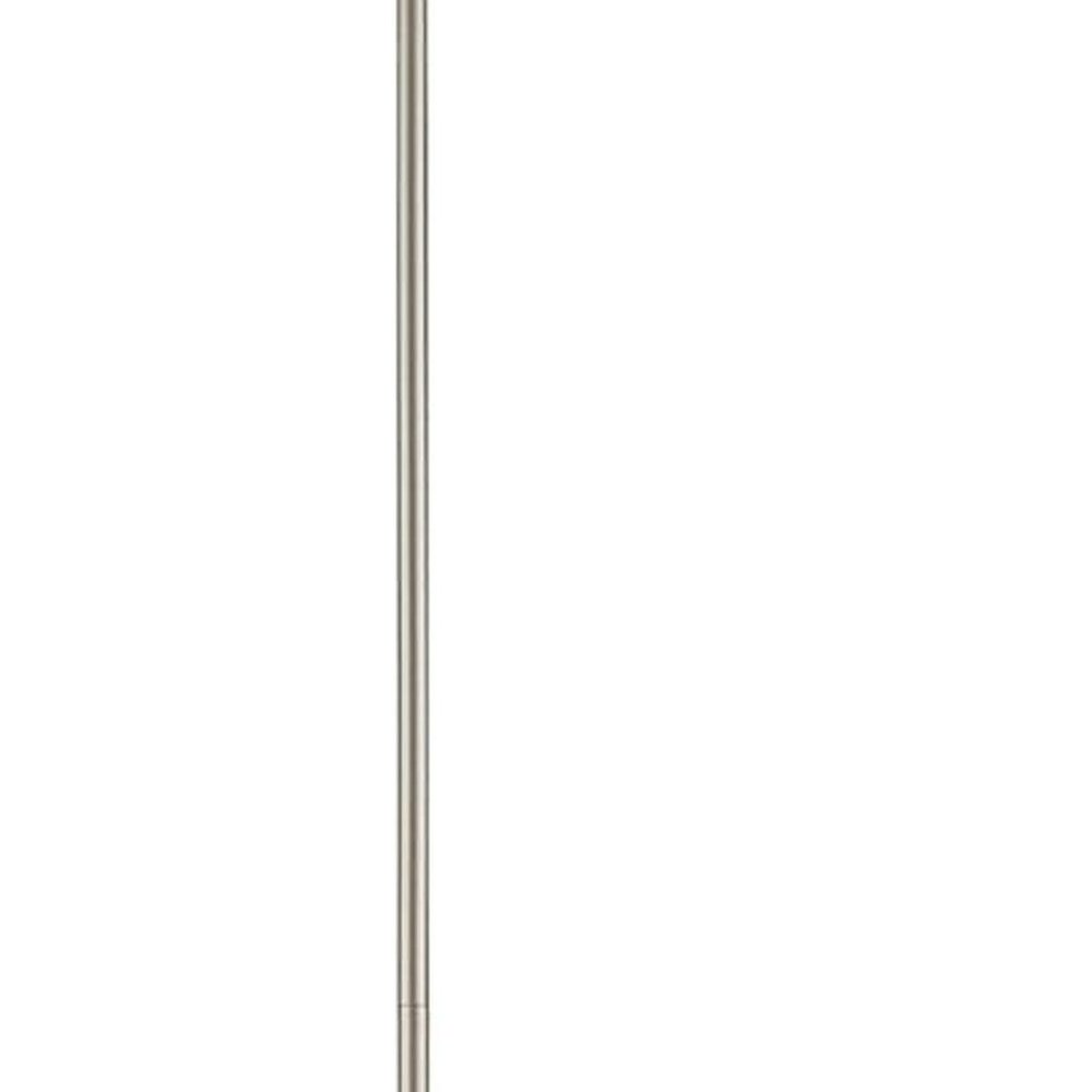 Nickel Metal Dimmable Chandelier With Shades