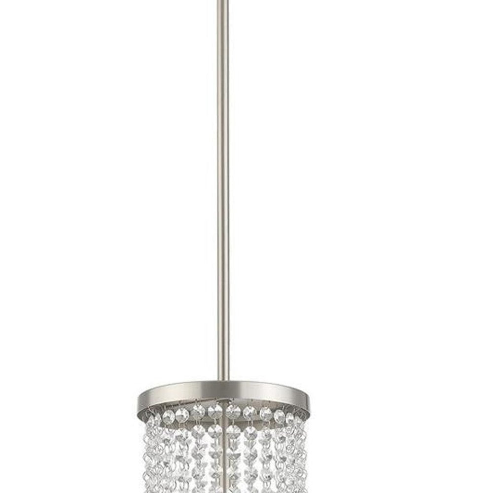 Four Light Dimmable Chandelier With Shades