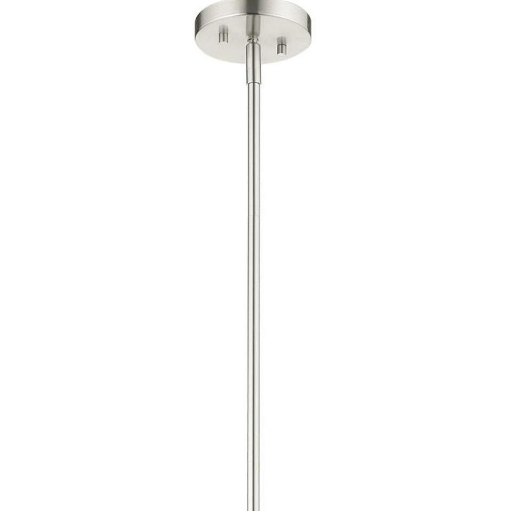 Three Light Dimmable Chandelier With Shades