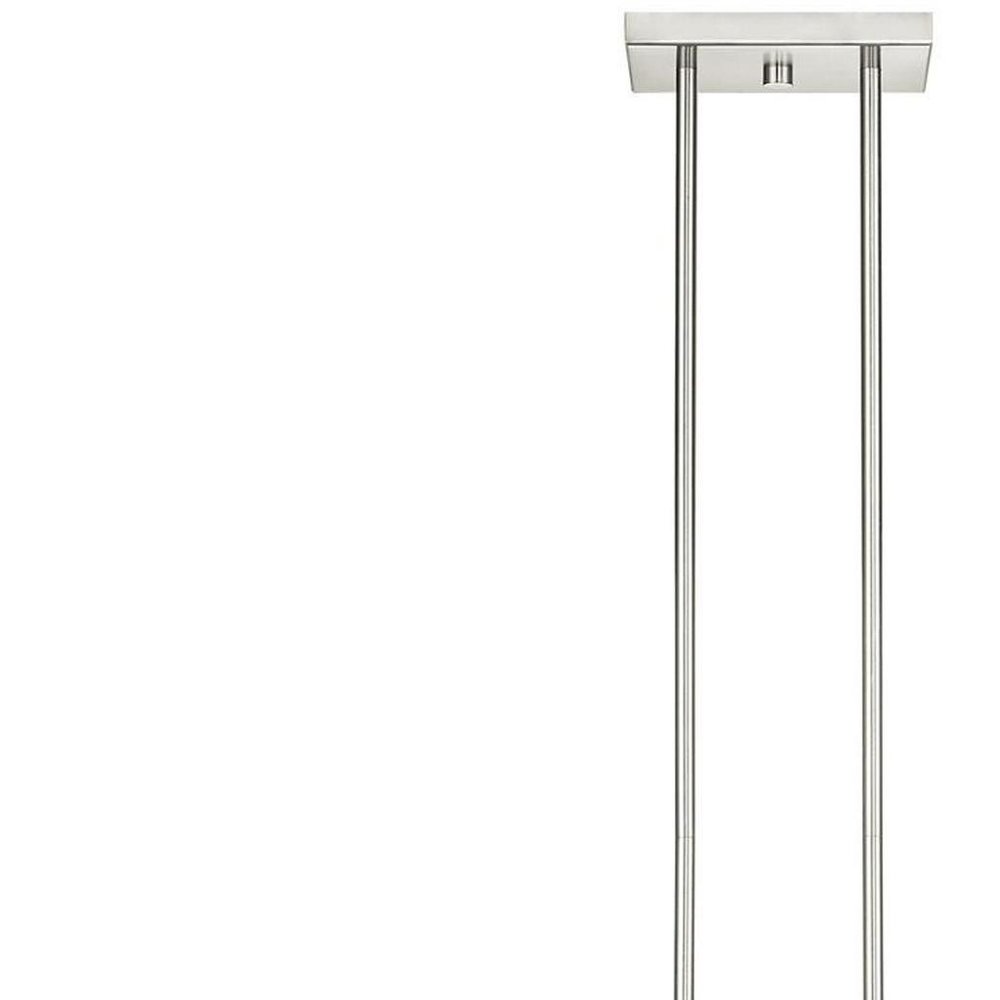 Four Light Dimmable Chandelier With Shades
