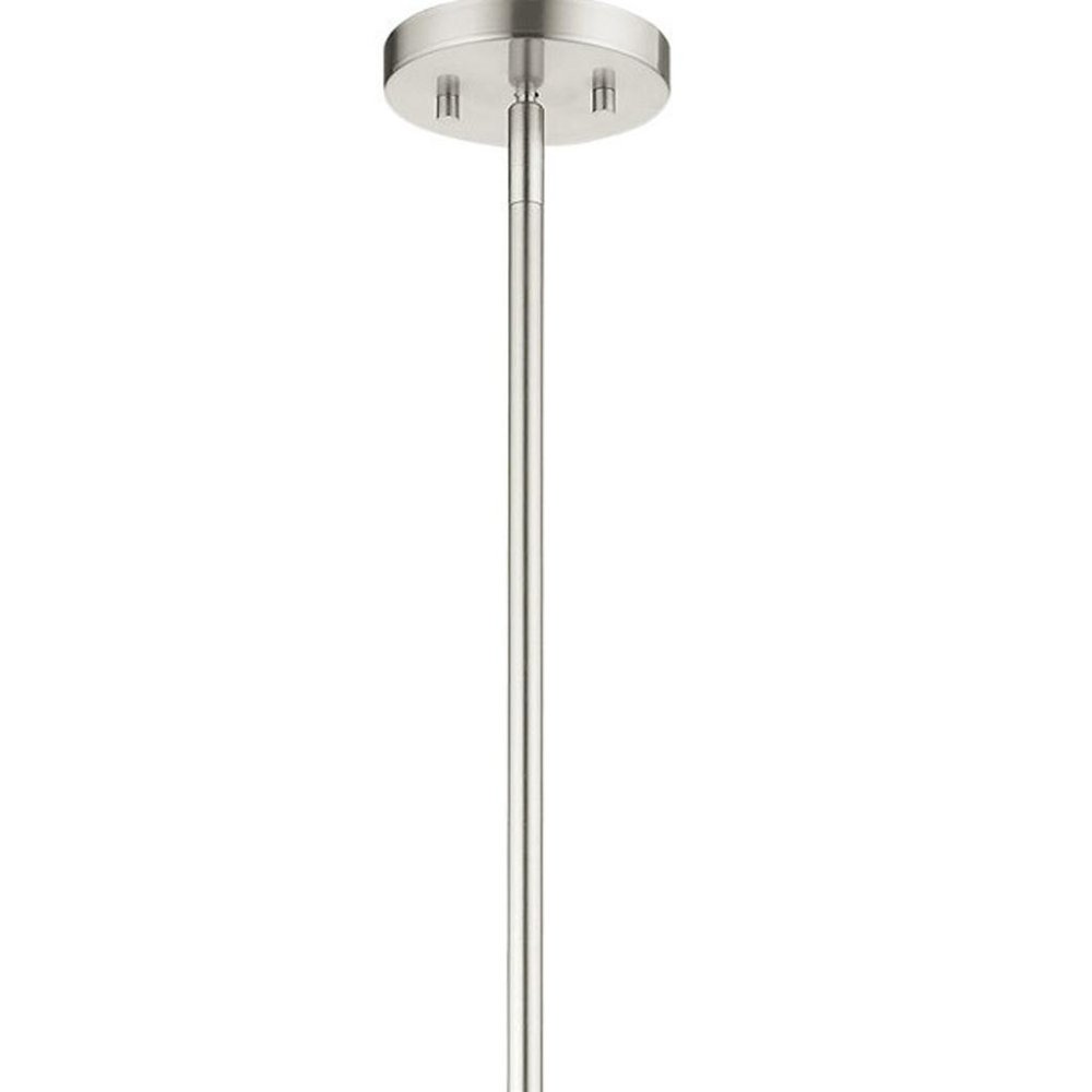 Five Light Dimmable Chandelier With Shades